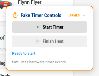 Fake Timer Controls